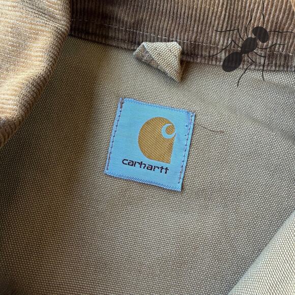 Carhartt brown button up chore work wear jacket - Picture 5 of 8